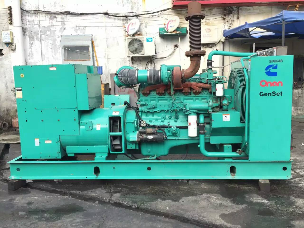 邕宁租赁发电机-柴油发电机不正常冒烟的原因